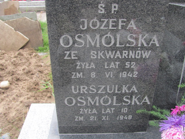 Urszula Osmólska Szydłowiec - Grobonet - Wyszukiwarka osób pochowanych