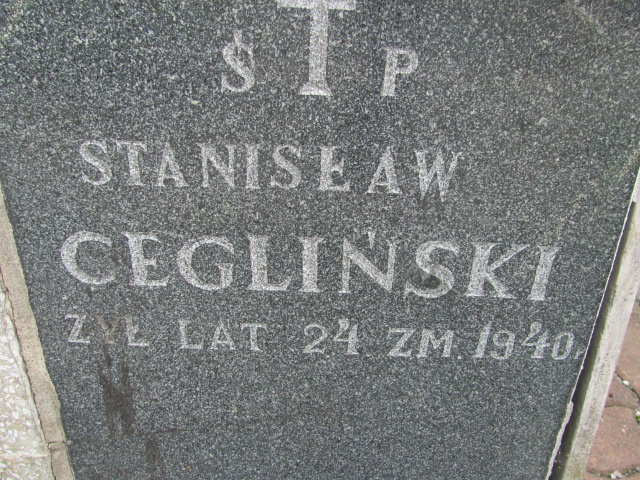 Stanisław Cegliński Szydłowiec - Grobonet - Wyszukiwarka osób pochowanych