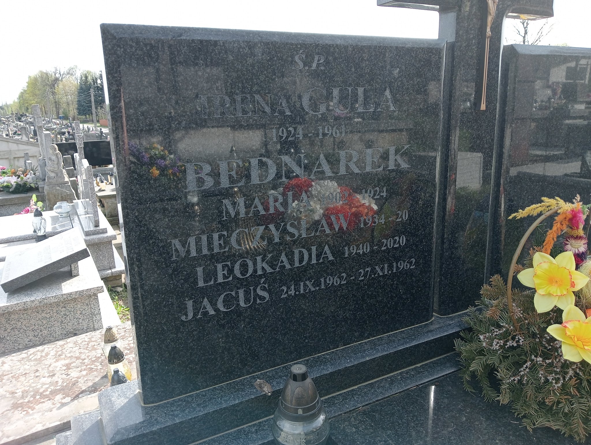 Jacek Bednarek 1962 Szydłowiec - Grobonet - Wyszukiwarka osób pochowanych