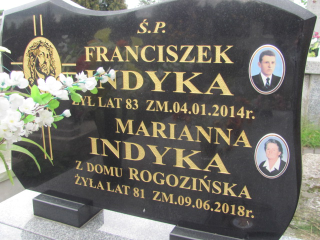 Franciszek Indyka Szydłowiec - Grobonet - Wyszukiwarka osób pochowanych