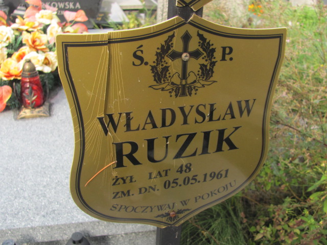 Wojciech Ruzik Szydłowiec - Grobonet - Wyszukiwarka osób pochowanych