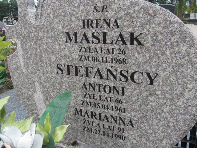 Antoni Stefański Szydłowiec - Grobonet - Wyszukiwarka osób pochowanych