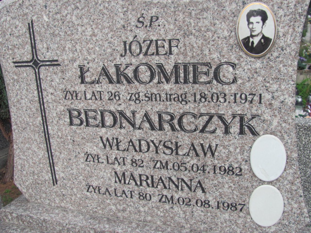 Władysław Bednarczyk Szydłowiec - Grobonet - Wyszukiwarka osób pochowanych