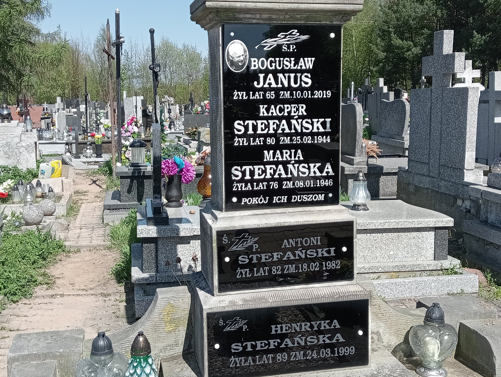 Bogusław Janas Szydłowiec - Grobonet - Wyszukiwarka osób pochowanych