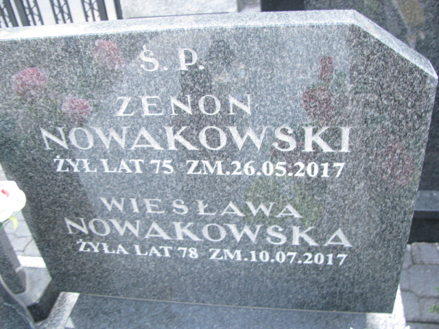 Zenon Nowakowski Szydłowiec - Grobonet - Wyszukiwarka osób pochowanych