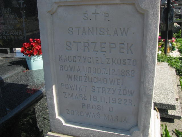 Stanisław Strzępek 1888 Szydłowiec - Grobonet - Wyszukiwarka osób pochowanych