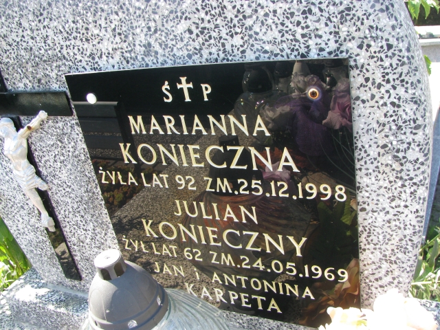 Marianna Konieczna  Szydłowiec - Grobonet - Wyszukiwarka osób pochowanych