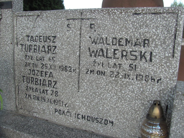 Tadeusz Turbiarz  Szydłowiec - Grobonet - Wyszukiwarka osób pochowanych