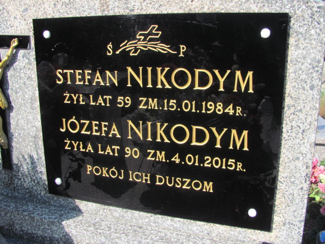 Józefa Nikodym Szydłowiec - Grobonet - Wyszukiwarka osób pochowanych