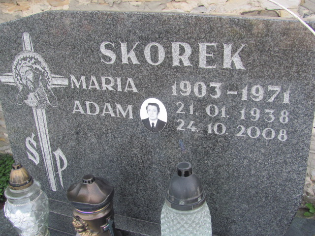 Adam Skorek 1938 Szydłowiec - Grobonet - Wyszukiwarka osób pochowanych
