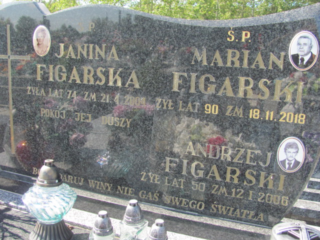Andrzej Figlarski Szydłowiec - Grobonet - Wyszukiwarka osób pochowanych