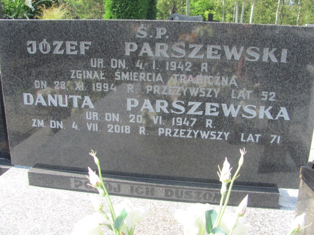 Józef Parszewski 1942 Szydłowiec - Grobonet - Wyszukiwarka osób pochowanych