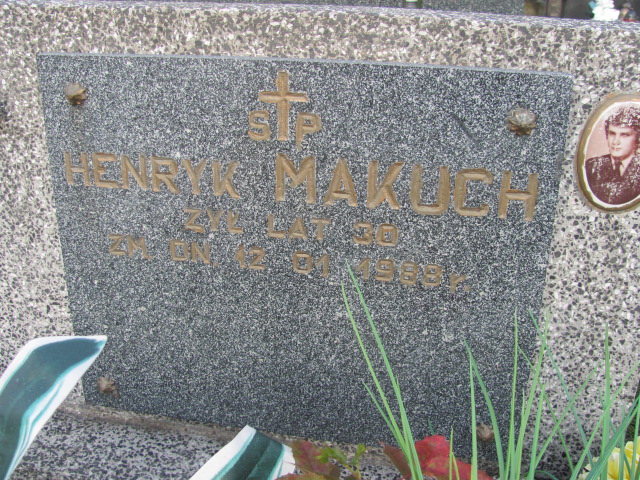 Henryk Makuch Szydłowiec - Grobonet - Wyszukiwarka osób pochowanych